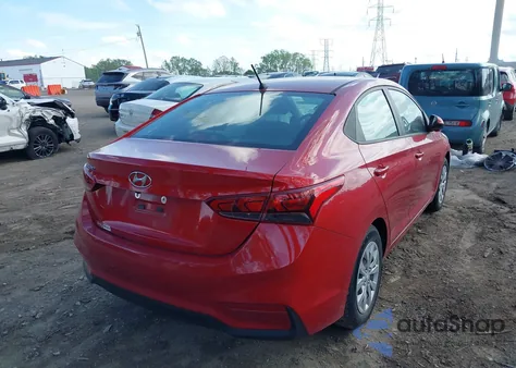 2021 Hyundai Accent Se z USA, uszkodzony, nr VIN 3KPC24A62ME142333